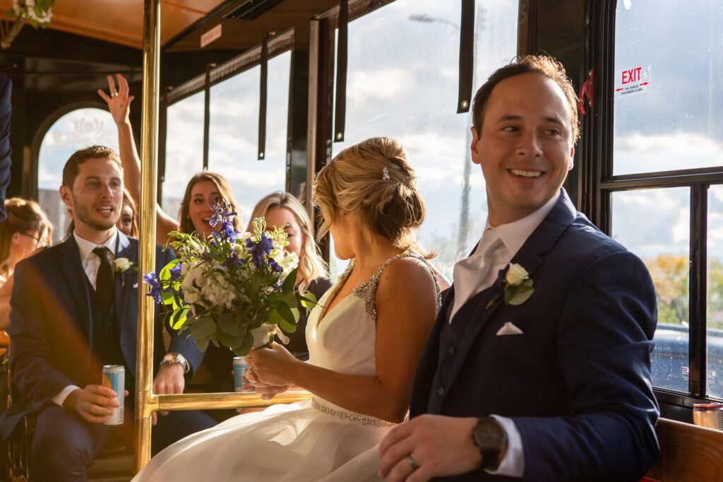 wedding shuttle services